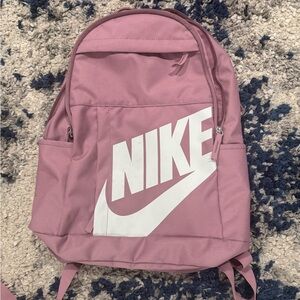 Nike Rose Backpack with White Logo